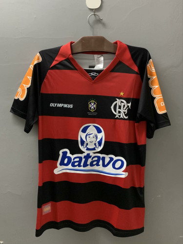 Retro Jersey 2010 Flamengo Home Soccer Jersey Vintage Football Shirt