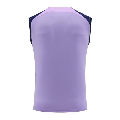 2023-2024 Tottenham Hotspur Purple/Borland Football Shirt Spurs Soccer Training Vest