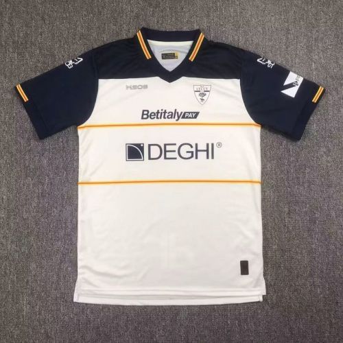 Fan Version 2023-2024 Lecce Away White Soccer Jersey Football Shirt