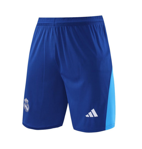 2023-2024 Real Madrid Blue Goalkeeper Soccer Shorts Football Shorts