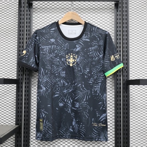 Fan Version 2024 Brazil Neymar Goat Soccer Jersey Brasil Camisetas de Futbol