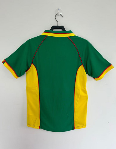 Retro Jersey 1998 Cameroon Home Soccer Jersey Cameroun Vintage Football Shirt