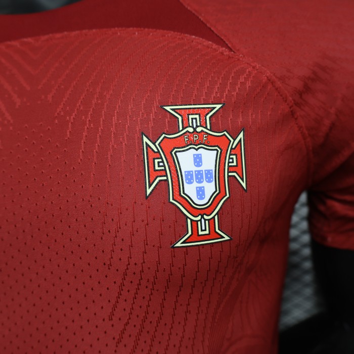 Player Version 2022 Portugal Home Soccer Jersey Football Shirt