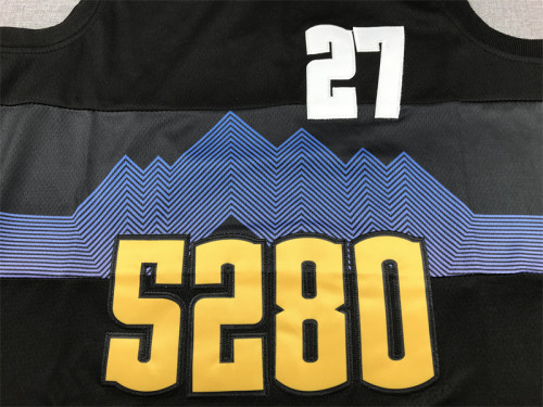 2024 City Edition Denver Nuggets 27 MURRAY Black NBA Jersey Basketball Shirt