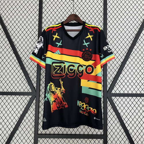 Fan Version 2023-2024 Ajax Bob Marley Edition Soccer Jersey Football Shirt
