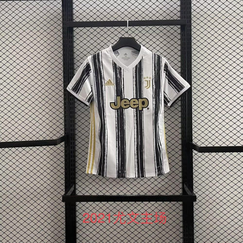 Retro Jersey 2020-2021 Juventus Home Soccer Jersey Vintage Football Shirt