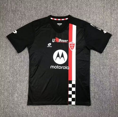 Fans Version 2022-2023 Monza Third Away Black Soccer Jersey Football Shirt