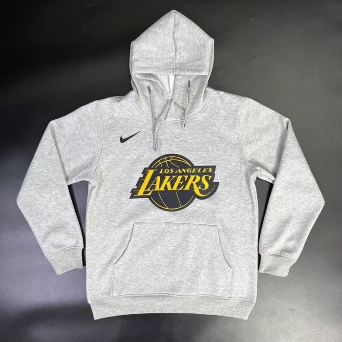 Los Angeles Lakers NBA Hoodie Basketball Hoody Black White Grey Cotton Sweater