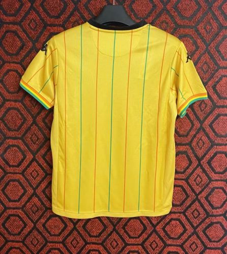 Fan Version 2023-2024 Venezia Yellow Goalkeeper Soccer Jersey Football Shirt
