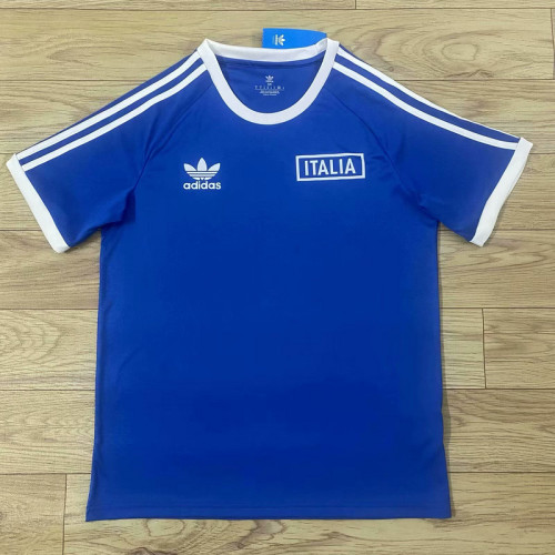 Originals Italy 3S T-Shirt - Team Royal Blue Soccer Jersey