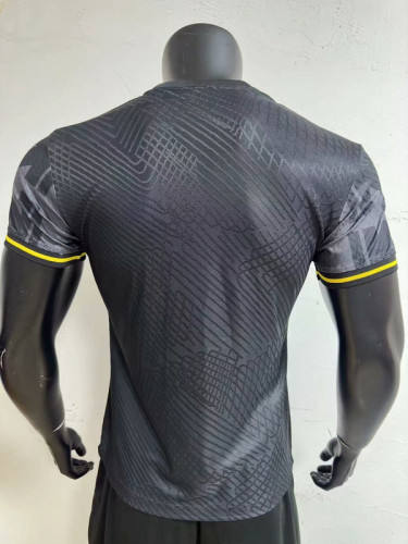 Player Version 2024 Brazil Black/Yellow Special Edition Soccer Jersey Brasil Football Shirt