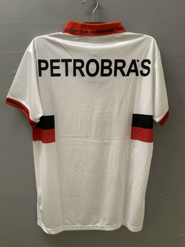 Retro Jersey 1994 Flamengo Away White Soccer Jersey Vintage Football Shirt