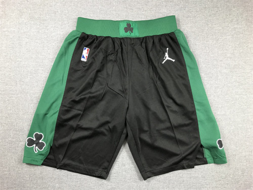 Boston Celtics NBA Shorts Black/Green Basketball Shorts