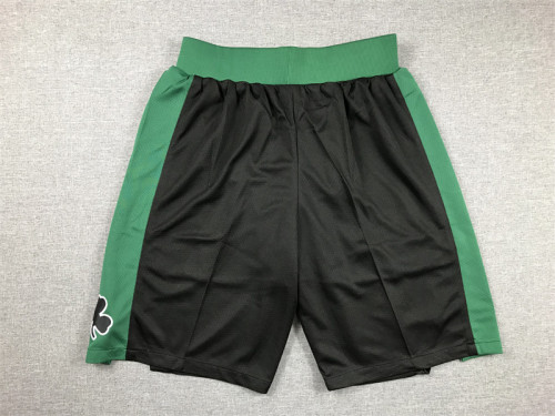 Boston Celtics NBA Shorts Black/Green Basketball Shorts