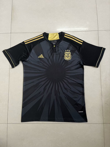 Fan Version 2023-2024 Argentina Black Special Edition Soccer Jersey