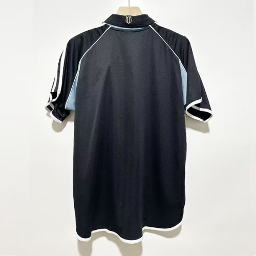 Retro Jersey 2000-2001 Newcastle United Away Black Vintage Soccer Jersey