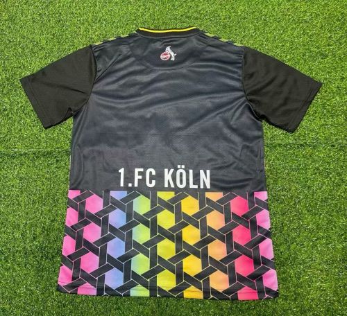 Fans Version 2023-2024 1. FC Köln Colorful Goalkeeper Soccer Jersey