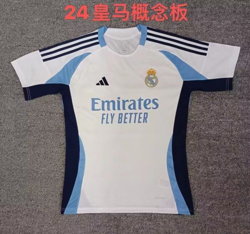 Fan Version 2024 Real Madrid White Concept Version Soccer Jersey