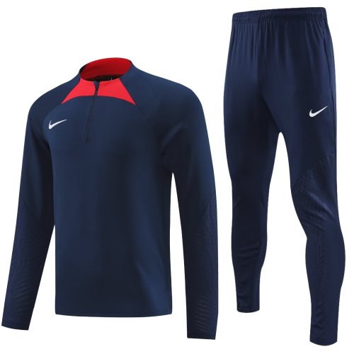 2023-2024 NK Blank Soccer Training Sweater and Pants Football Kit