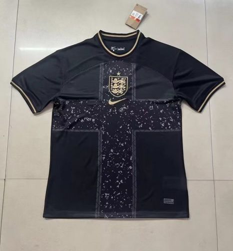 Fan Version 2023-2024 England Black Special Edition Football Shirt Soccer Jersey