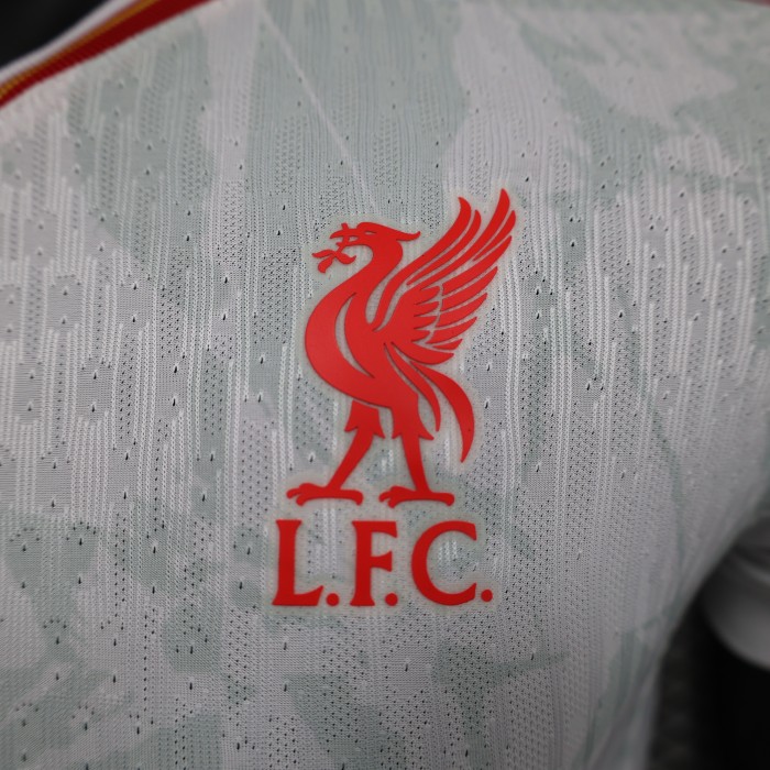 Player Version 2023-2024 Liverpool Third Away White Soccer Jersey