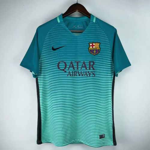 Retro Jersey 2016-2017 Barcelona Third Away Soccer Jersey Vintage Football Shirt