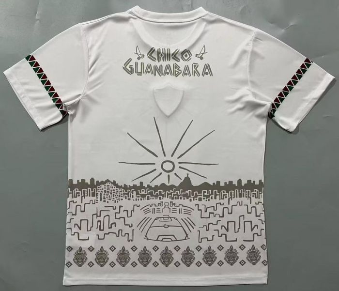 Fans Version 2023-2024 Fluminense White Special Edition Soccer Jersey