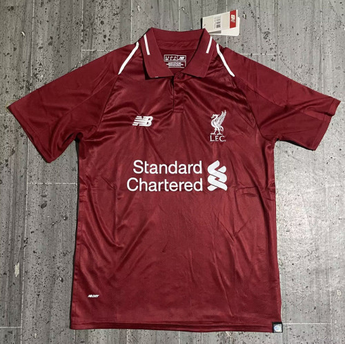 Retro Jersey 2018-2019 Liverpool Home Soccer Jersey Vintage Football Shirt