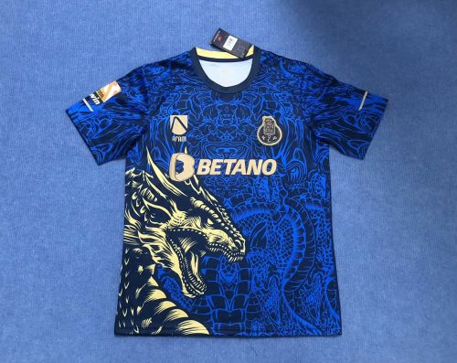 Fan Version 2022-2023 Porto Dark Blue Dragon Version Soccer Jersey
