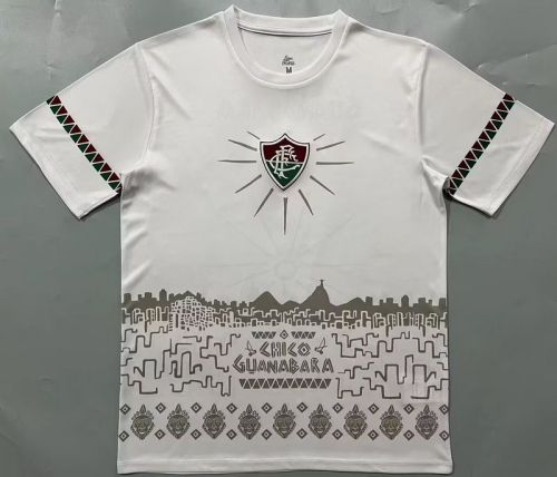 Fans Version 2023-2024 Fluminense White Special Edition Soccer Jersey