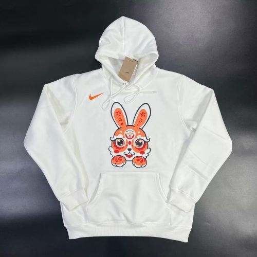 2023-2024 Rabbit Red Hoodie White Hoody Cotton Sweater