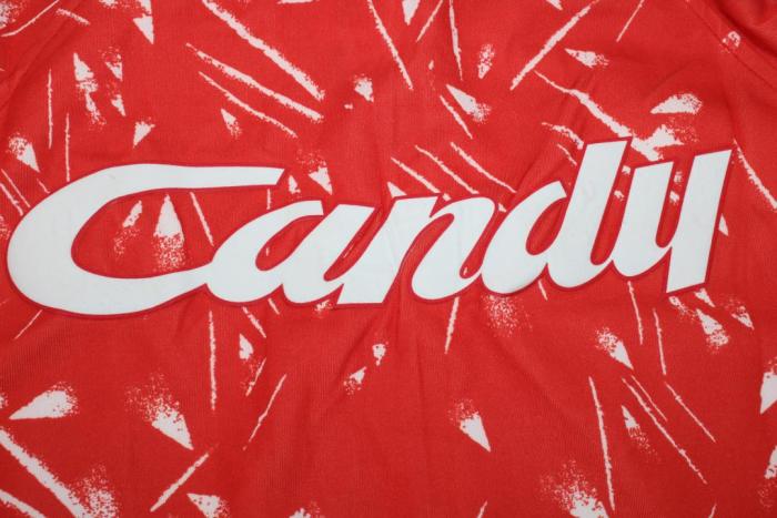 Retro Jacket 1989-1990 Liverpool Red Soccer Jacket