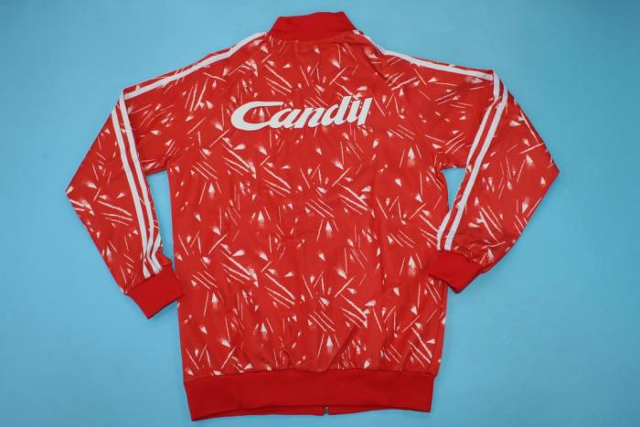Retro Jacket 1989-1990 Liverpool Red Soccer Jacket