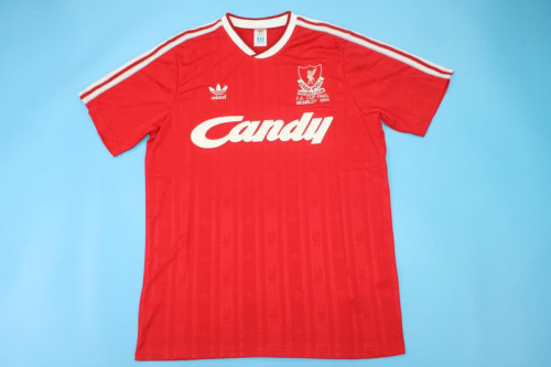 Retro Jersey 1989 Liverpool FA Cup Final Home Soccer Jersey Vintage Football Shirt