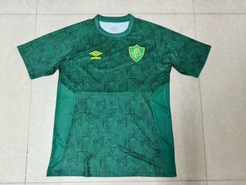 Fans Version 2023-2024 Fluminense Green Soccer Training Jersey
