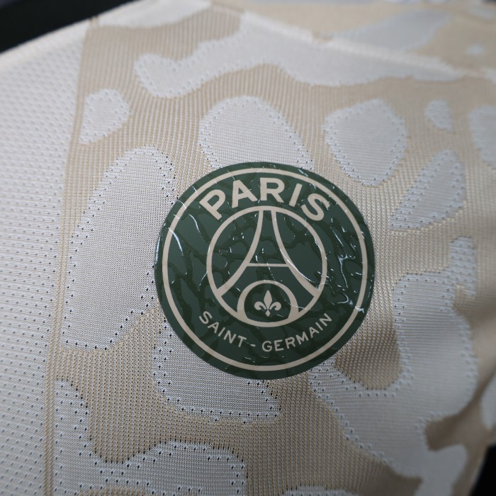 Player Version PSG Maillot 2023-2024 Paris 4th Away Soccer Jersey