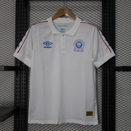 2023-2024 Club Deportivo Olimpia White Soccer Polo
