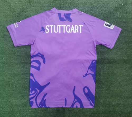 Fans Version 2023-2024 Stuttgart Purple Special Edition Soccer Jersey