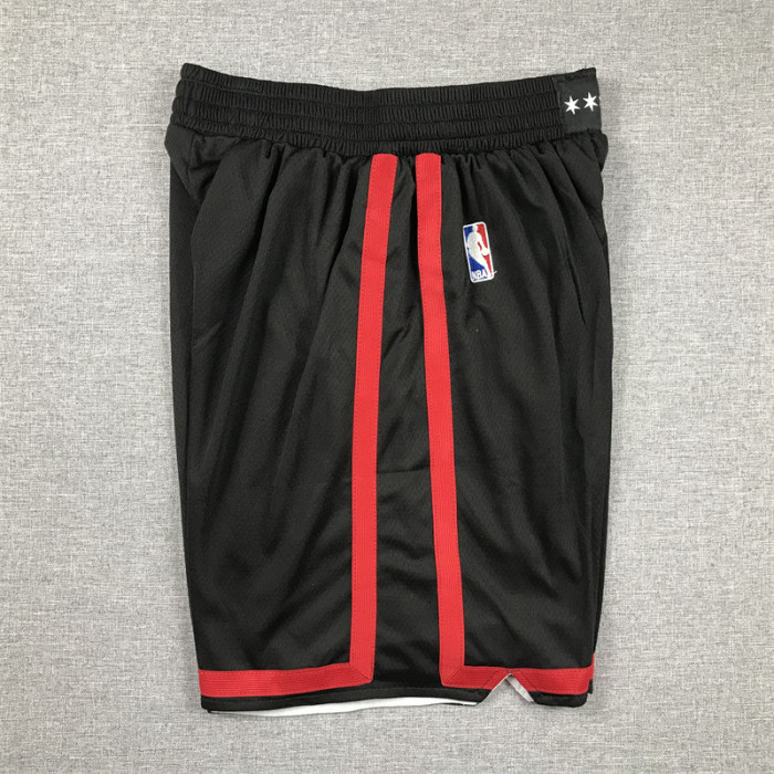 2024 Chicago Bulls NBA Shorts City Edition Black Basketball Shorts