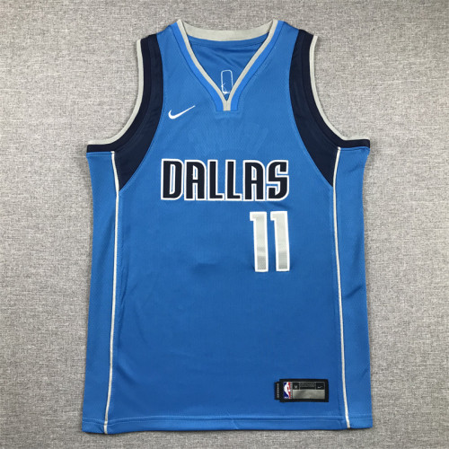 Youth Dallas Mavericks 11 IRVING Blue NBA Jersey Child Basketball Shirt