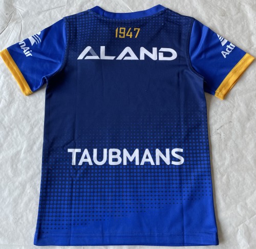 Youth 2024 Child Parramatta Eels Blue Rugby Jersey