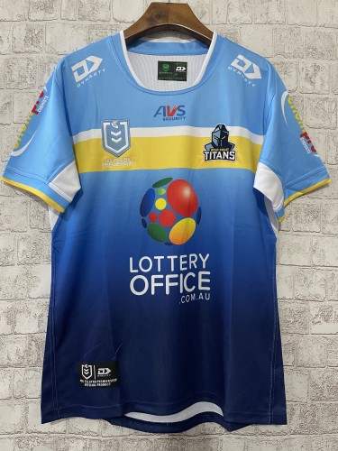 2024 Gold Coast Titans Home Rugby Jersey