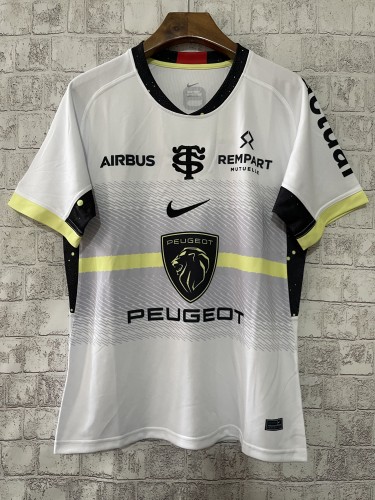 2023 Toulouse White Rugby Jersey