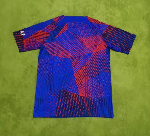 Maillot PSG Fan Version 2023-2024 Paris Saint-Germain Colorful Soccer Training Jersey