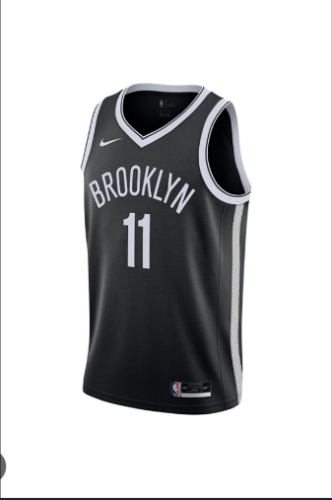 Brooklyn Nets 11 Kyrie Irving Black NBA Swingman Jersey
