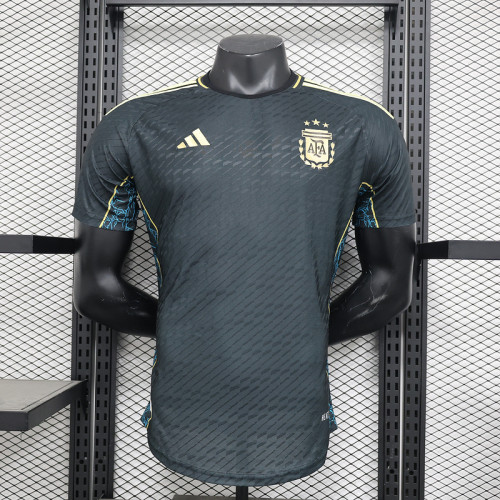 Player Version 2024 Argentina Special Edition Black Soccer Jersey