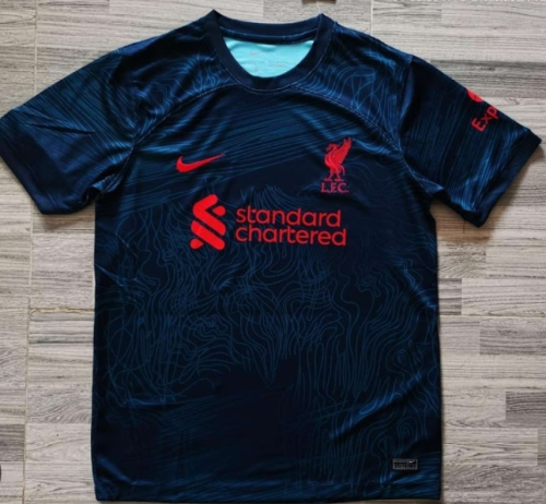 Fans Version Liverpool Black Soccer Jersey