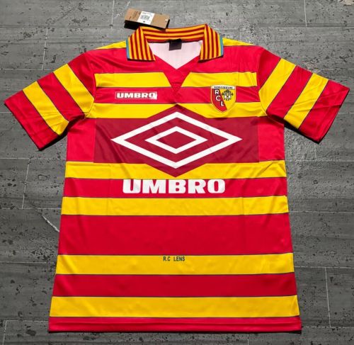 Retro Jersey 1997-1998 RC Lens Home Soccer Jersey