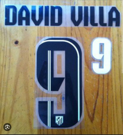 DAVID VILLA 9 ATLETICO MADRID 2013-2014 Name Set