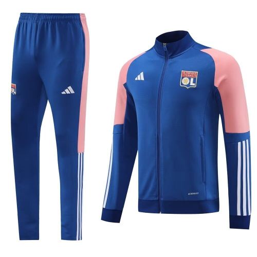 2023-2024 Marseille Blue Soccer Training Jacket and Pants